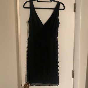 Black cocktail dress